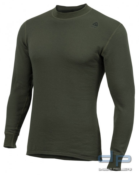 Aclima HotWool Crew Neck Langarmshirt Oliv Größe: L