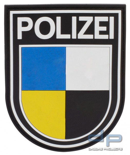 3D Ärmelabzeichen Polizei Saarland