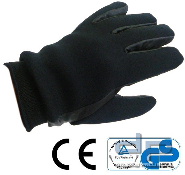 JVA Neopren Handschuhe, schnitthemmend mit Membrane