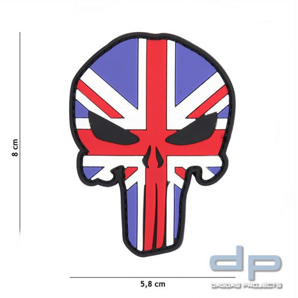 Emblem 3D PVC Punisher UK