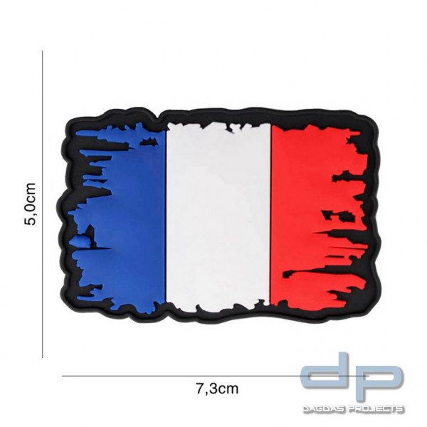 Emblem 3D PVC Frankreich vintage