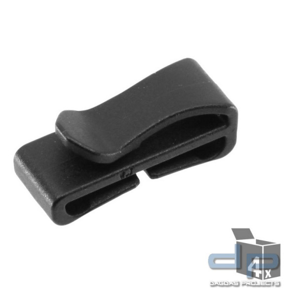 Tatonka - Quick Slip Keeper (25mm Gurtband Clip) schwarz