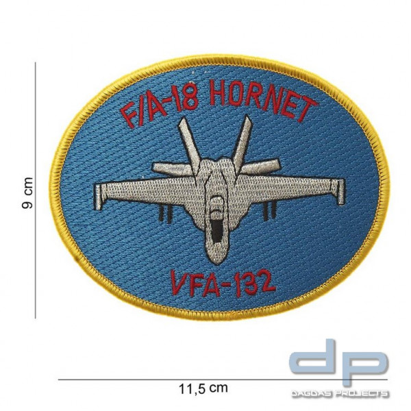 Emblem Stoff F/A-18 Hornet VFA-132
