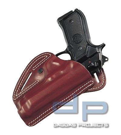Vega Lederholster für Glock 17/22/31/37 + Sig Sauer P220/ P226 - Rechts