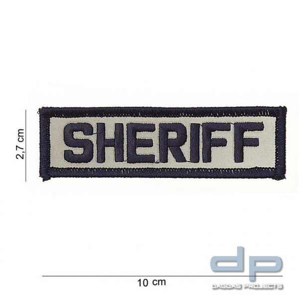 Emblem Stoff Sheriff