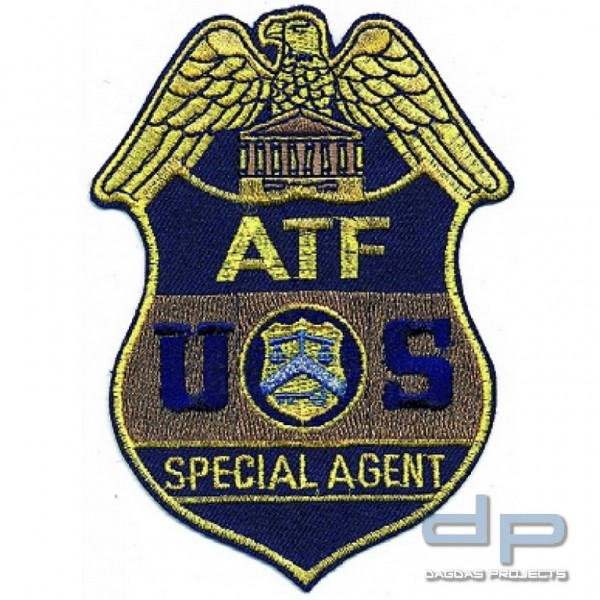 Stoffaufnäher - ATF - Special Agent
