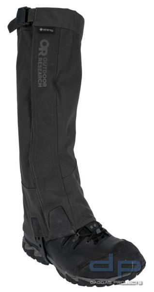 Outdoor Research - Men's Crocodile Gaiters (Gamaschen) in Schwarz und Coyote