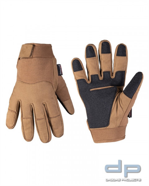 ARMY GLOVES WINTER DARK COYOTE VPE 2 Paar