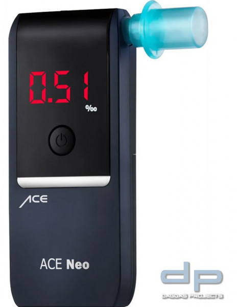Alkoholtester ACE Neo (navy) mit elektrochemischem Sensor