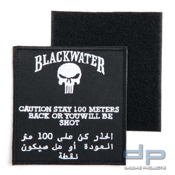 Emblem Stoff Blackwater 100 mtr mit Klettband