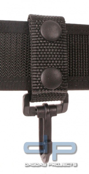 Schlüsselhalter COP® 4237 schwarz, Nylon, für Gürtel bis 50 mm Breite