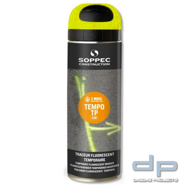 Soppec Markierfarbe Tempo TP, Inhalt 500 ml, gelb VPE 12