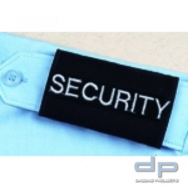 Schulterschlaufen Paar SECURITY Weiss passend für Pilotenhemden