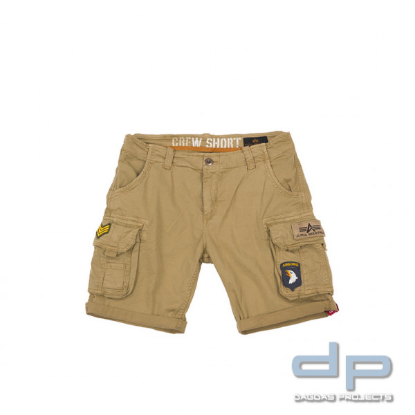 Alpha Industries Shorts Crew Short Patch in verschiedenen Farben