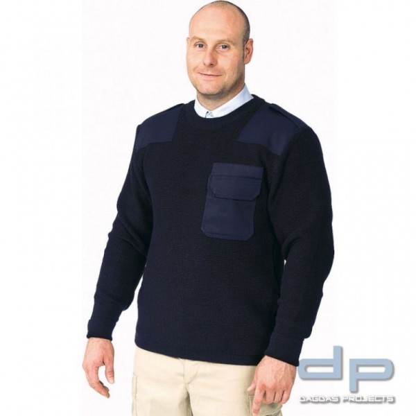 Original Behörden Pullover dunkelblau