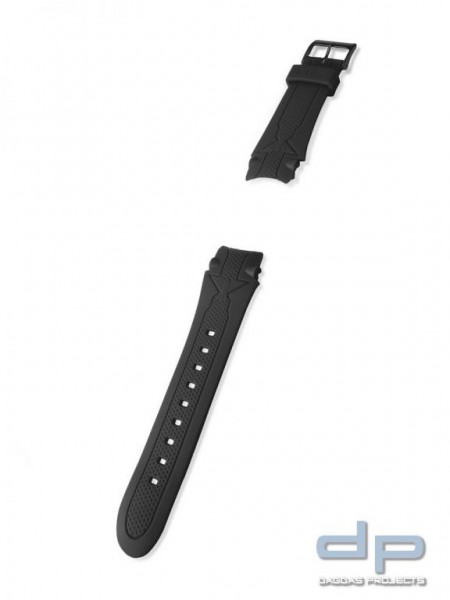 KHS Tactical Watches Sentinel Digital Ersatzarmband Rubber PVD Dornschließe 24mm 