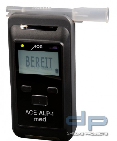 Alkoholtester ACE ALP-1 med (mit Medizinzertifikat und austauschbarem Sensor)