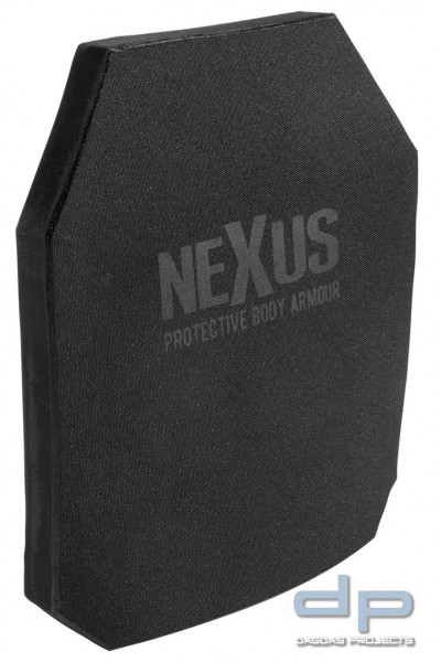 NEXUS BALLISTIK LEVEL III+ STAND ALONE SINGLE CURVE REAR PLATE