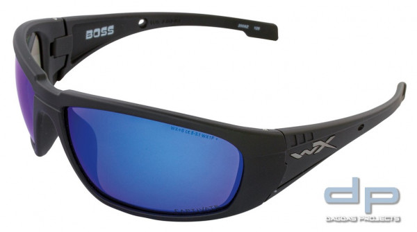 WILEY X BOSS SONNENBRILLE CAPTIVATE POLARIZED BLUE MIRROR