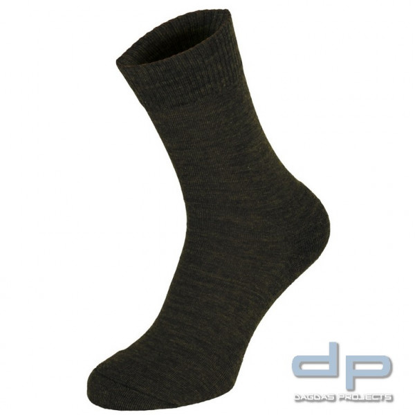 Socken, &quot;Merino&quot;, oliv