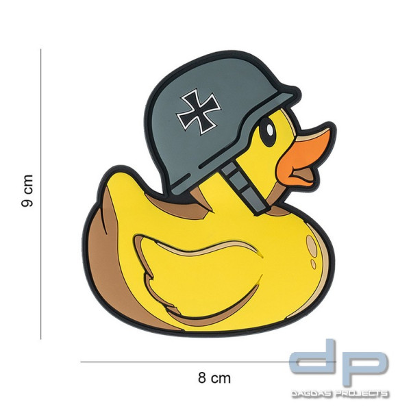 Emblem 3D PVC German Duck