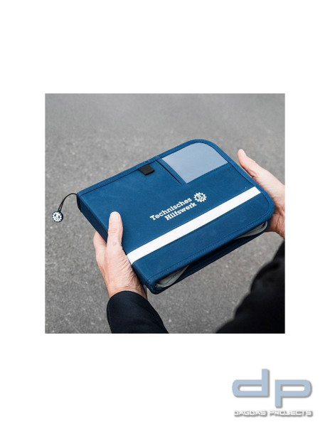 THW Fahrtenbuch-Mappe mit Logo Technisches Hilfswerk, DIN A5
