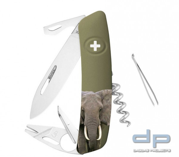 Taschenmesser TT03 Elefantenmotiv