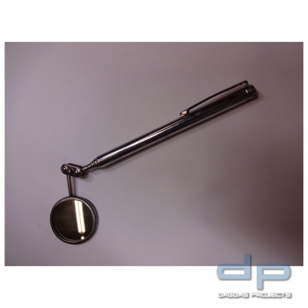 Dönges Inspektionsspiegel mit Doppel-Kugelgelenk, 30 mm