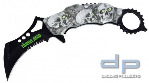 Zombie Dead Karambit Taschenmesser V.2