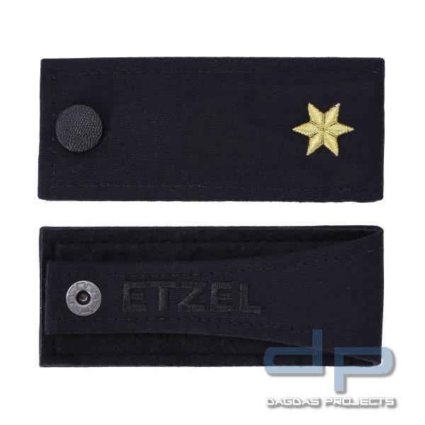 ETZEL® SCHULTERKLAPPEN PAAR BA-WÜ 1 STERN GOLD