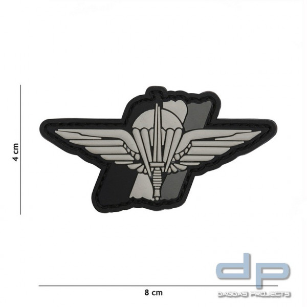 Emblem 3D PVC Para Wing grau