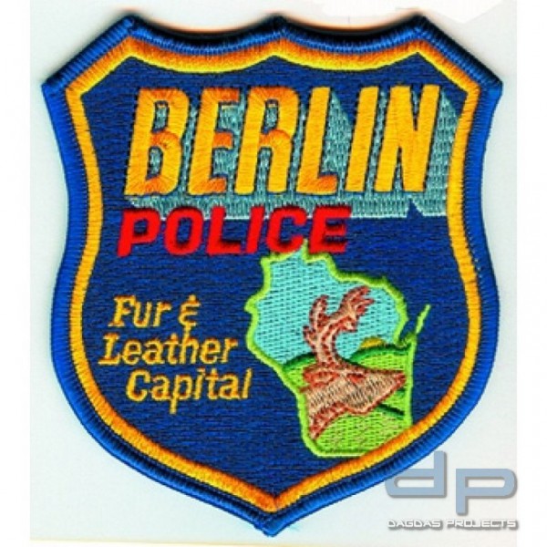 Stoffaufnäher - Berlin Police