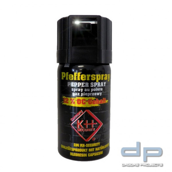 Pfefferspray kh-security 40ml - extra stark 12 % OC