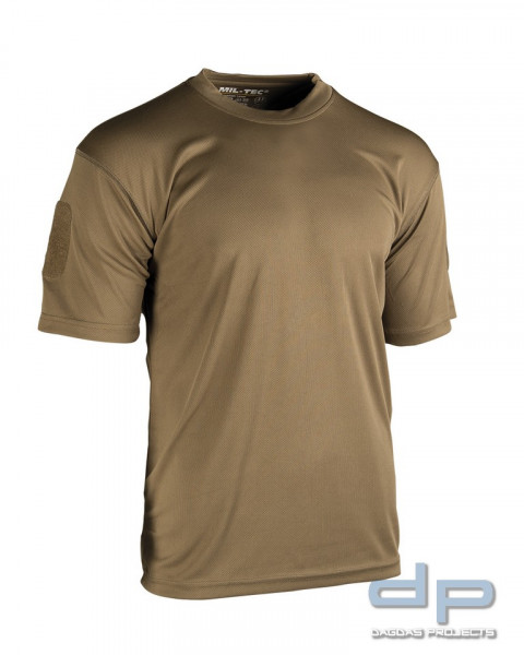TACTICAL QUICKDRY T-SHIRT DARK COYOTE VPE 3