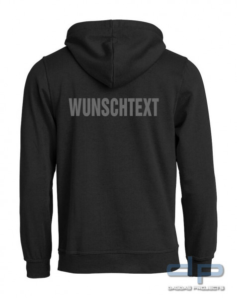 Basic Hoody mit Wunschaufdruck in verschiedenen Farben