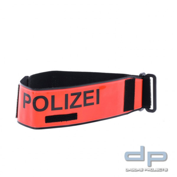 ETZEL® ARMBINDE HIGHVIZ, NEONORANGE POLIZEI