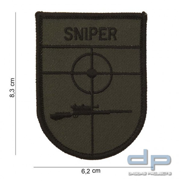 Emblem Stoff Sniper (Schild)