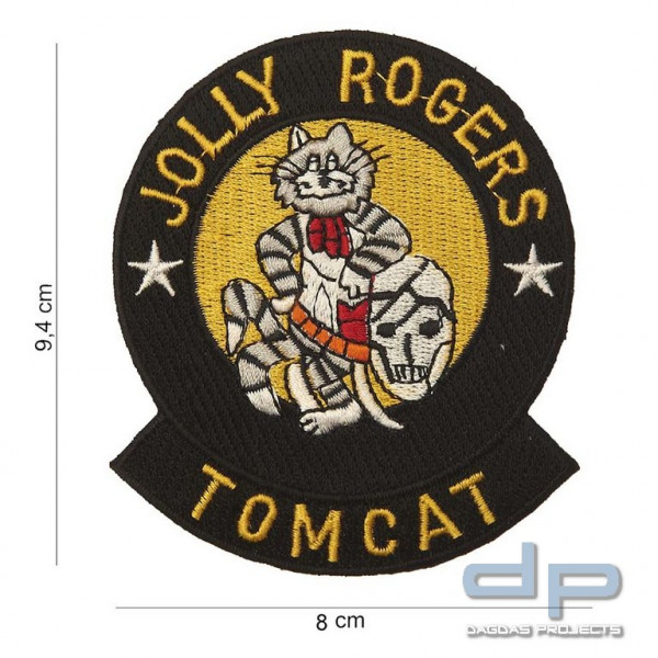 Emblem Stoff Tomcat Jolly Rogers