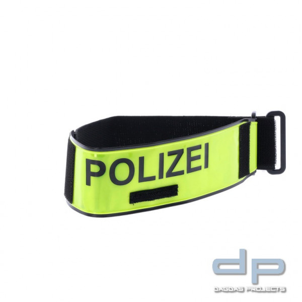 ETZEL® ARMBINDE HIGHVIZ, NEONGELB POLIZEI