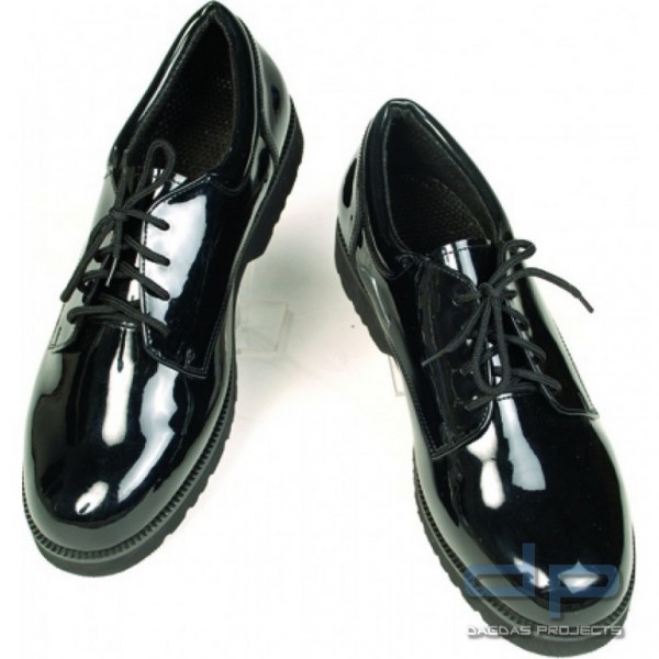 Uniformschuh Gloss Lackleder schwarz