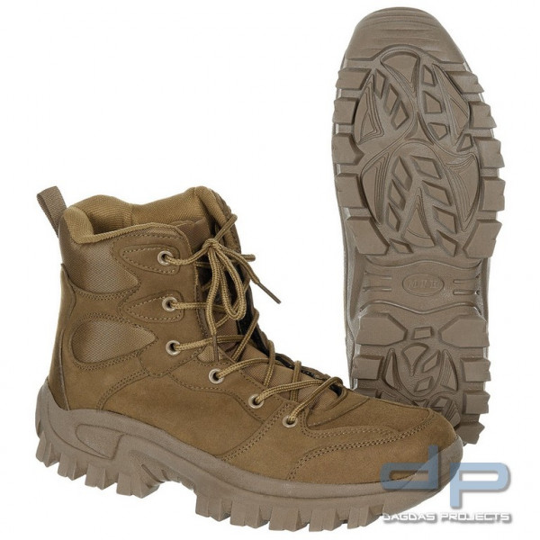 Stiefel, &quot;Commando&quot;, coyote tan, knöchelhoch