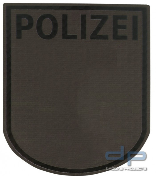 Infrarot Patch Polizei Berlin Steingrau