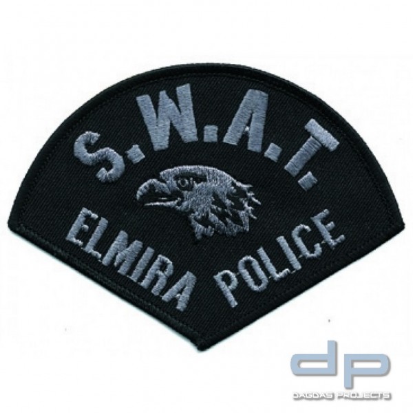Stoffaufnäher - Elmira Police - S.W.A.T. Unit