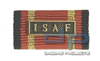 Bandschnalle Auslandseinsatz ISAF