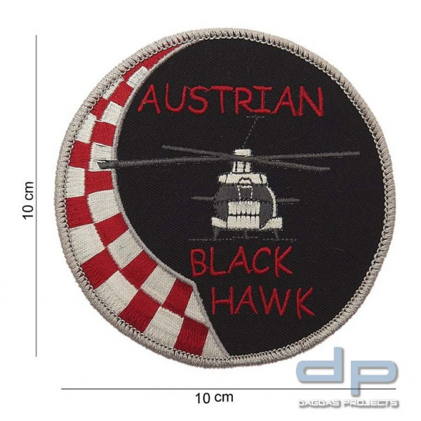 Emblem Stoff Austrian Black Hawk