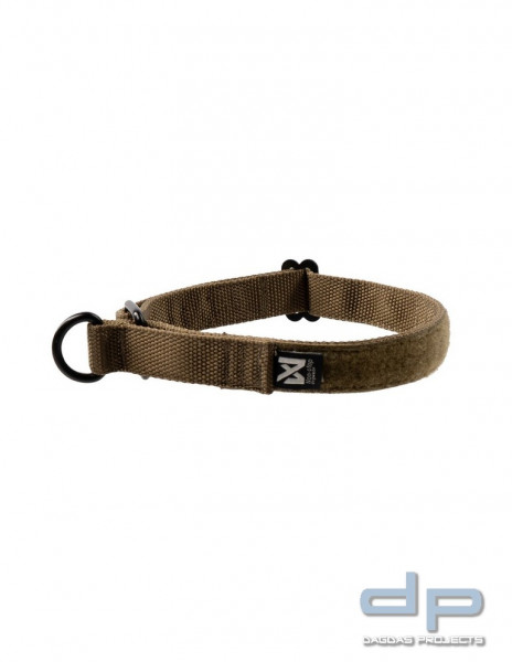 Non-stop Dogwear Zugstopp-Halsband, verstellbar in Oliv