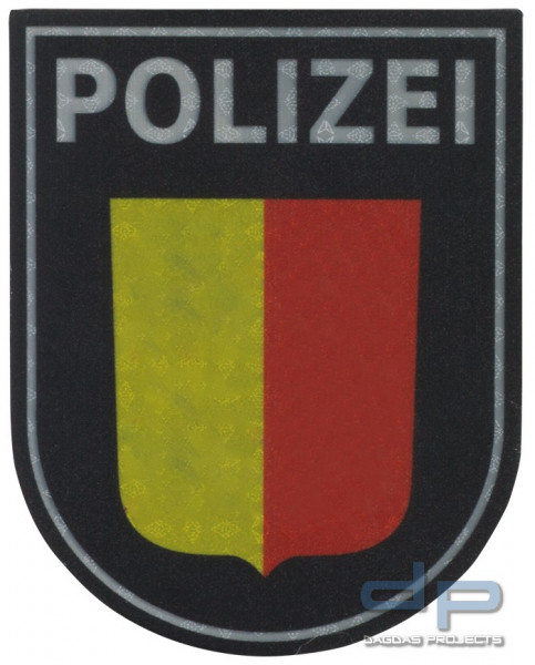 Ärmelabzeichen Polizei Schleswig-Holstein Reflektierend