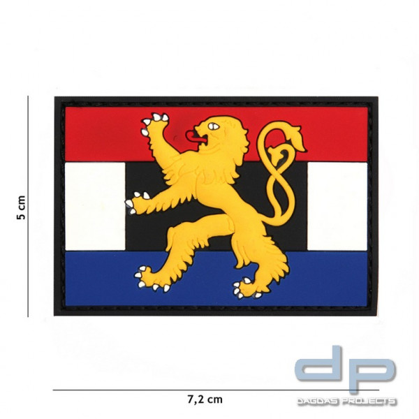 Emblem 3D PVC Benelux Flagge