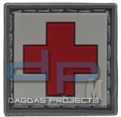 Maxpedition Rubber Patch MEDIC 25 x 25 Swat