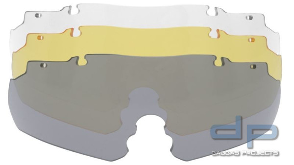 Earmor S01 Ersatzglasset mit Gläsern in Clear, Amber und Smoke